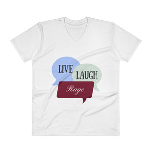 Open image in slideshow, Ladies Live Laugh Rage V-Neck
