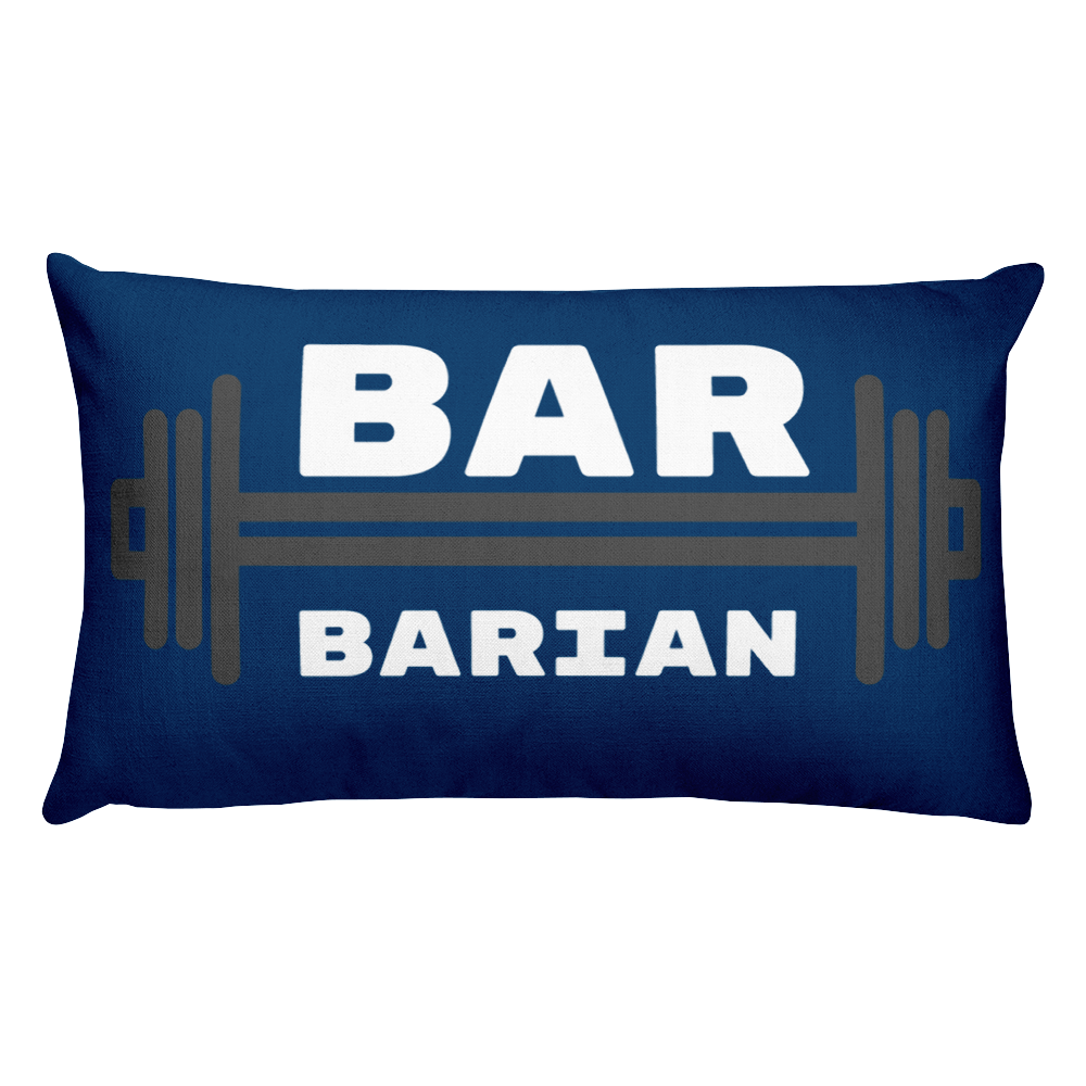 Bar-Barian Lounge Pillow
